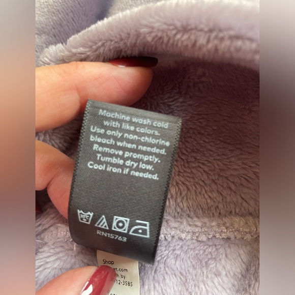 C9 By Champion Lavender Velour Cowl Neck Pullover, Size Large, Comfy Cozy Soft - Picture 6 of 6